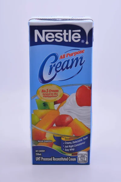 Manila Oct Nestle All Purpose Cream 2021 필리핀 마닐라 — 스톡 사진