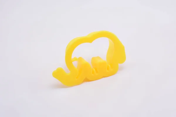 Plastic Elephant Molding Shape Clay Toy Play Kids — Stock Photo, Image