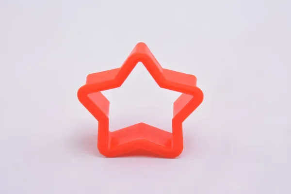 Plástico Estrella Moldeado Forma Arcilla Juguete Jugar Por Los Niños — Foto de Stock