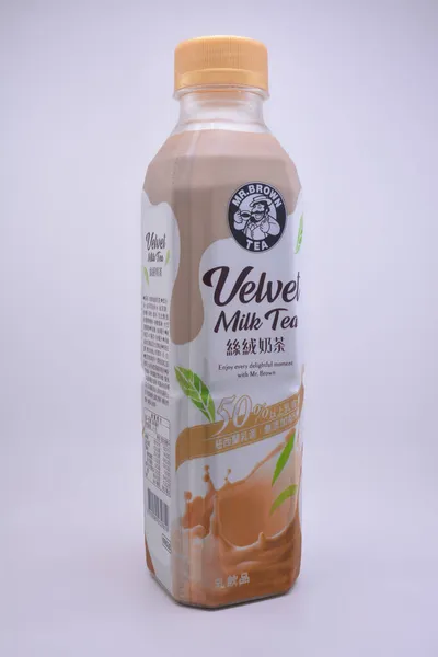 Manila Sept Mister Brown Tea Velvet Milk Tea Στις Σεπτεμβρίου — Φωτογραφία Αρχείου