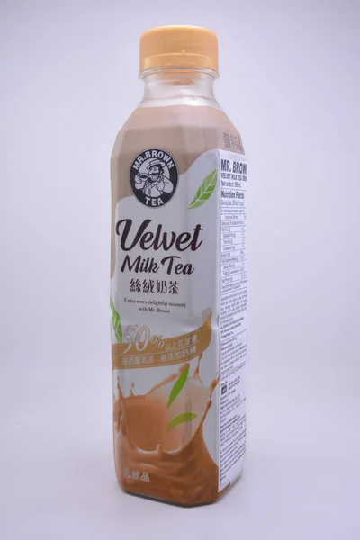 Manila Sept Mister Brown Tea Velvet Milk Tea September 2021 - Stock-foto