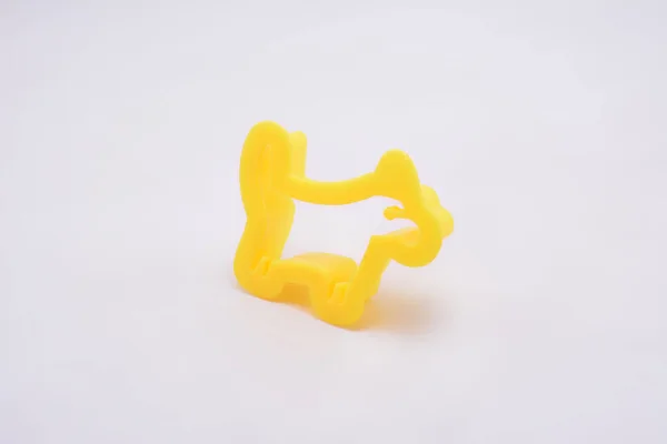 Пластиковые Игрушки Собак Которые Делают Глиняные Игрушки — стоковое фото