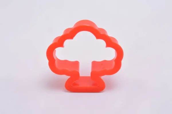 Plástico Árvore Moldagem Forma Argila Brinquedo Jogar Por Crianças — Fotografia de Stock