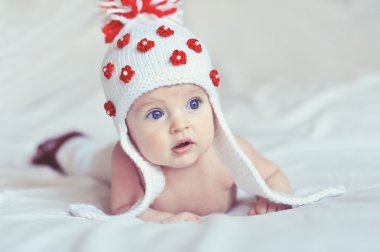 Sevimli küçük bebek