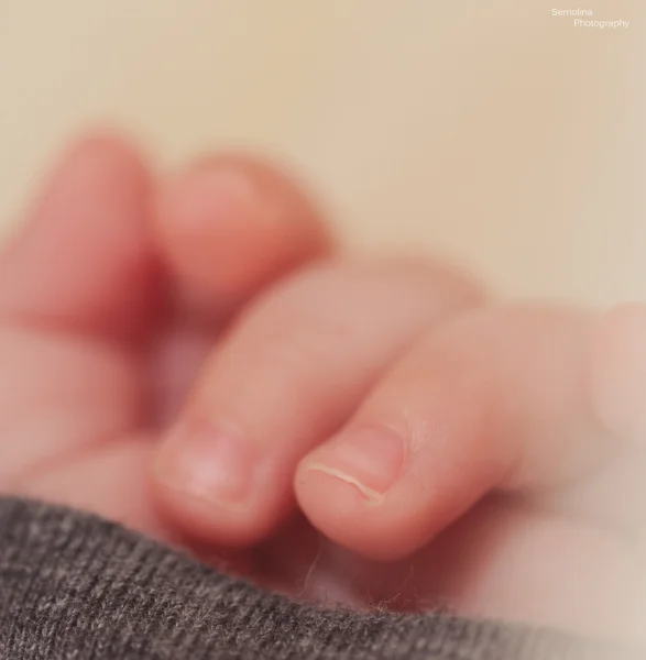 Finger des Babys — Stockfoto