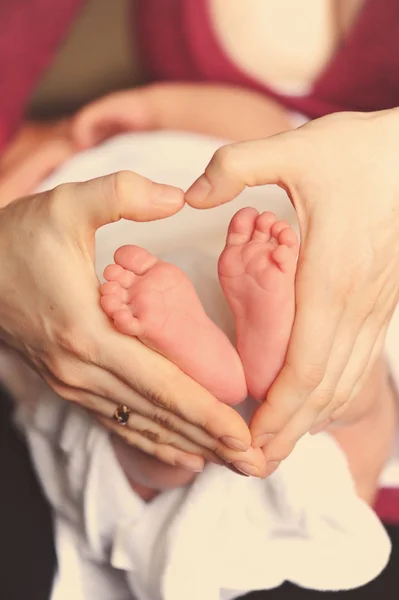 Feet of baby — Stock Photo, Image
