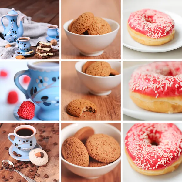 Dulces, rosquillas y galletas — Foto de Stock