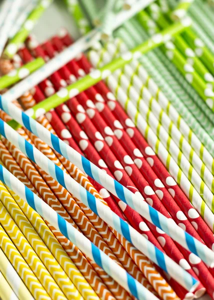 Paper straws — Stock Photo, Image