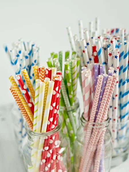 Paper straws — Stock Photo, Image