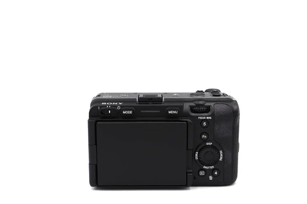 Sony Ilme Fx3 Body Camcorder Zilverkleurige Kleur Professionele Camera Voor — Stockfoto