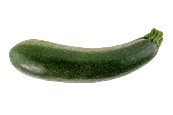 Courgette Courgette Geïsoleerd Wit Clipping Pad — Stockfoto
