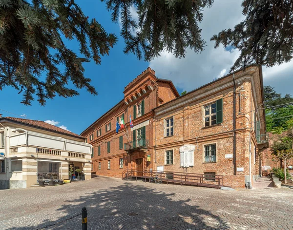 Sommariva Del Bosco Cuneo Italy May 2022 Town Hall Building — Fotografia de Stock