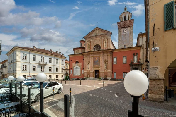 Busca Cuneo Italien Mai 2022 Piazza Della Rossa Mit Der — Stockfoto