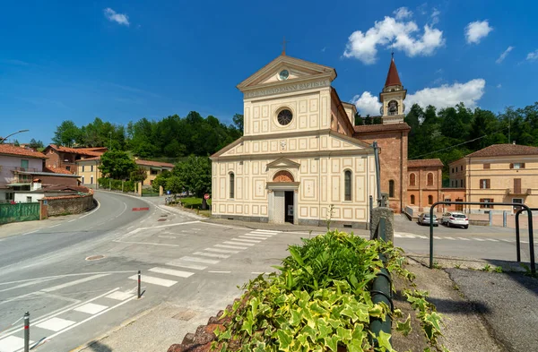 Farigliano Cuneo Italy May 2022 Parish Church John Baptist Piazza — Fotografia de Stock