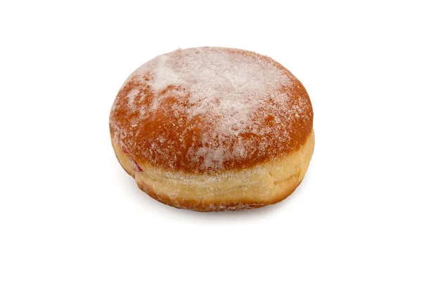 German Krapfen Donut Sprinkled Powdered Sugar Fried Carnival Italy Called — Stockfoto