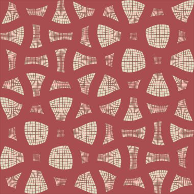 retro tarzı soyut seamless modeli, arka plan.