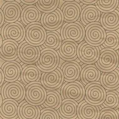 vintage eski kağıt üzerinde Retro seamless modeli.