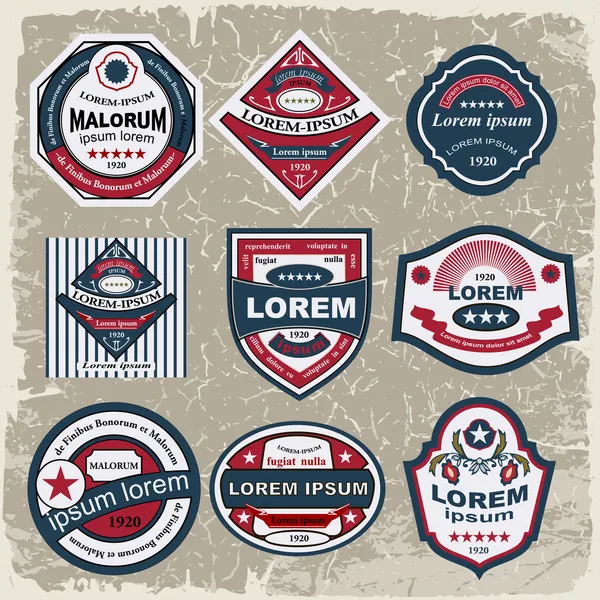 Vintage And Retro label. — Stock Vector