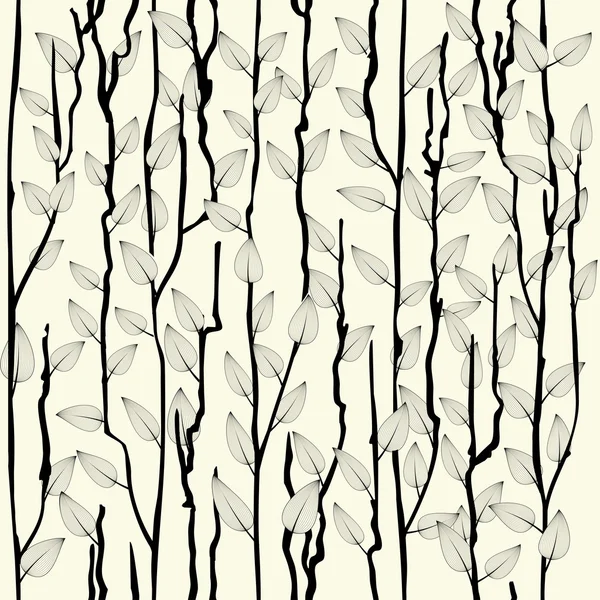 Abstrakt elegans sömlös mönster med blommig bakgrund. — Stock vektor