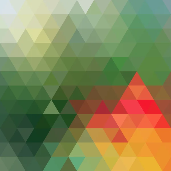 Minta a geometriai formák. színes mozaik banner. — Stock Vector