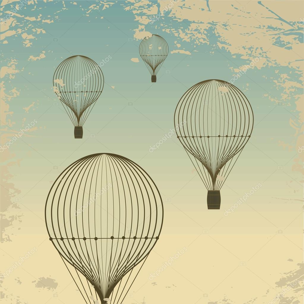 old hot air balloon