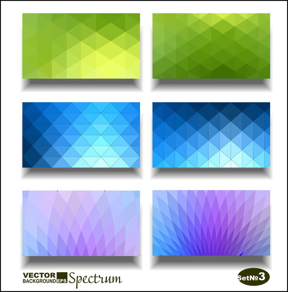 Vector banner set. Abstract header vector background .
