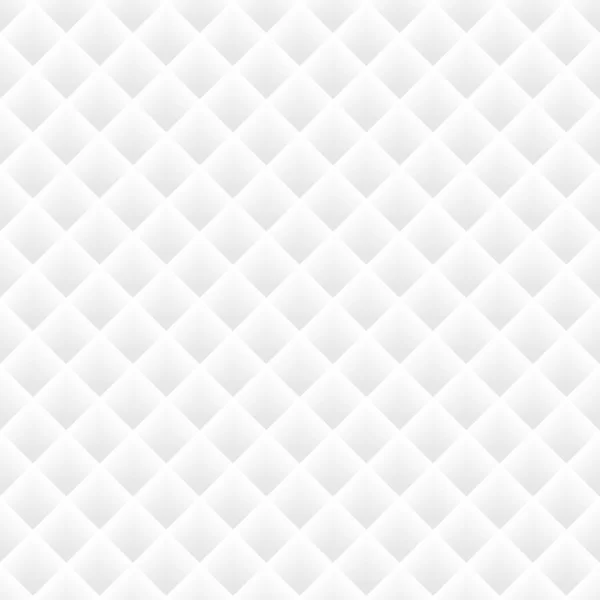 シームレスなテクスチャ、白の正方形 — ストックベクタ