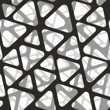 vektör seamless modeli. Modern şık 3d doku örgü.