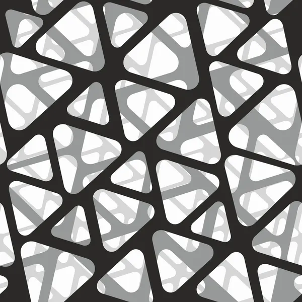 Vector naadloze patroon. moderne stijlvolle 3D-textuur van Maas. Vectorbeelden