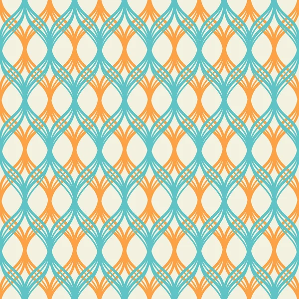 Retro abstract seamless pattern — Stock Vector
