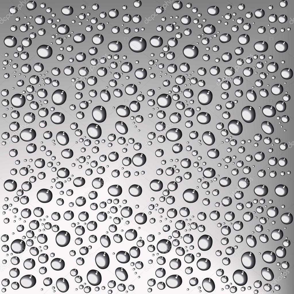 Seamless Background with Water Drops