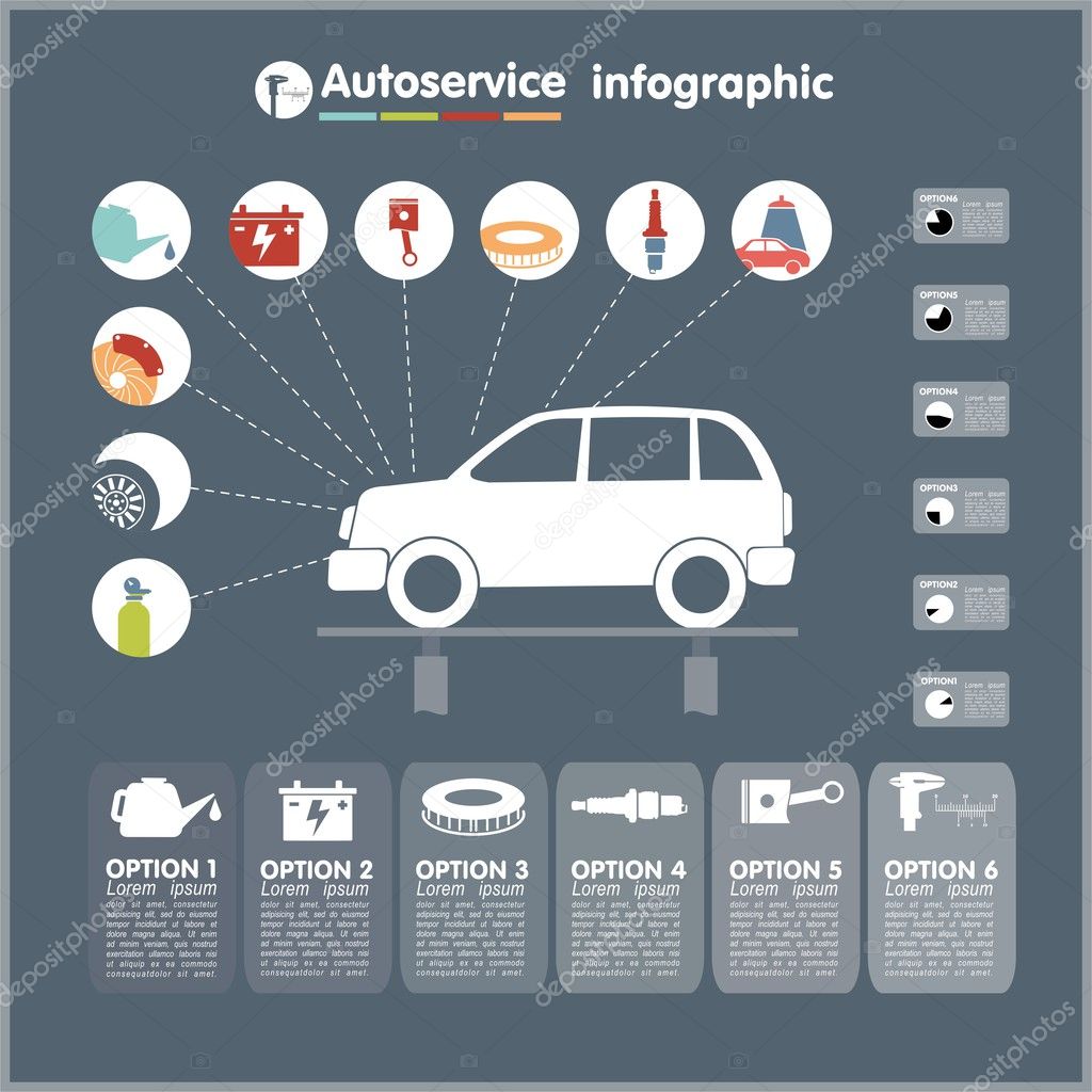 car maintenance infographic