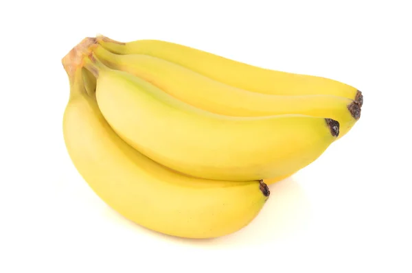 Bananas isoalated on white — Stock Photo, Image