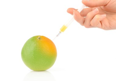 genetik bir meyve modifikasyonu