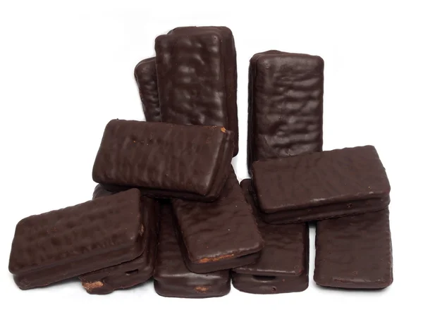 Sušenky čokoládové sendvič — Stock fotografie