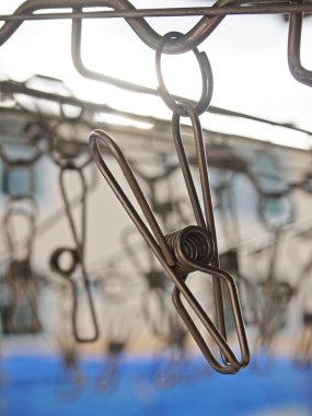 Çamaşırhane kurutma klip