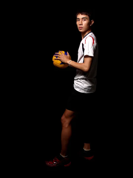 Asian Volleyball Player — Stock Photo, Image