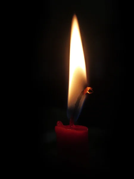 Luz de velas — Fotografia de Stock