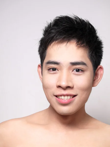 Headshot of Asian boy — Stock Photo, Image