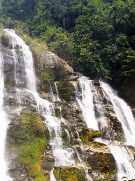 Tropical waterfall, Chiangmai, Thailand — Stock Photo, Image