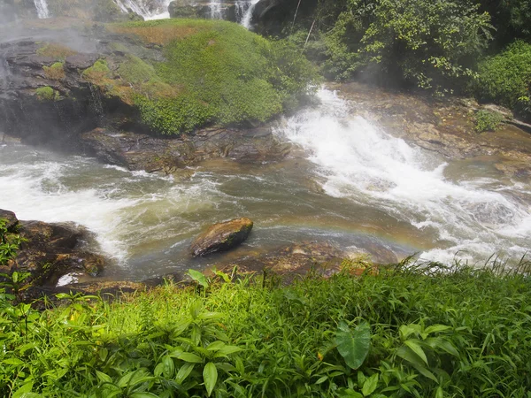 Tropical waterfall, Chiangmai, Thailand — Stock Photo, Image