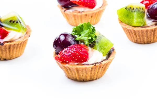 Mini crostata di frutta — Foto Stock