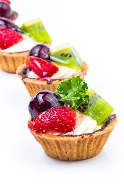 Mini crostata di frutta — Foto Stock