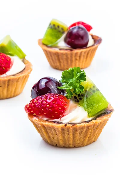 Mini crostata di frutta — Foto Stock