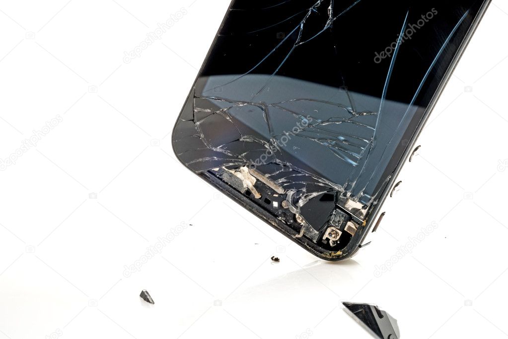 Broken phone screen