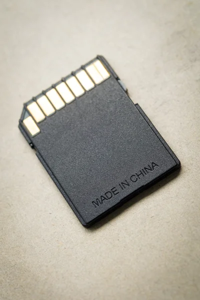 Cartão de memória para câmera digital — Fotografia de Stock