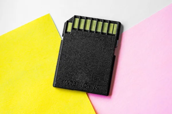 Memory card for digital camera — Stock Photo, Image