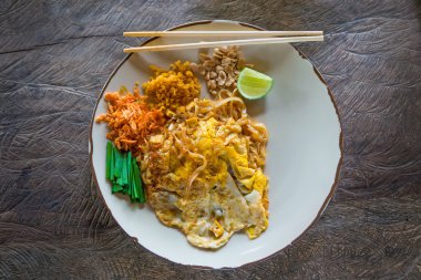 padthai, geleneksel Tayland gıda