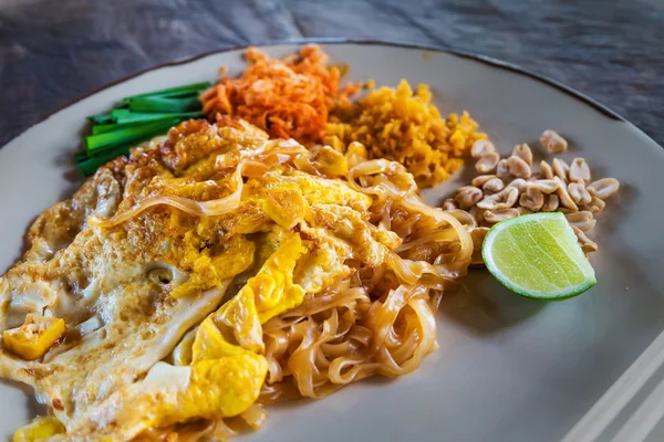 Padthai, Thaïlande nourriture traditionnelle — Photo