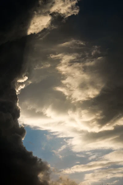 Tempesta nuvola colpo — Foto Stock